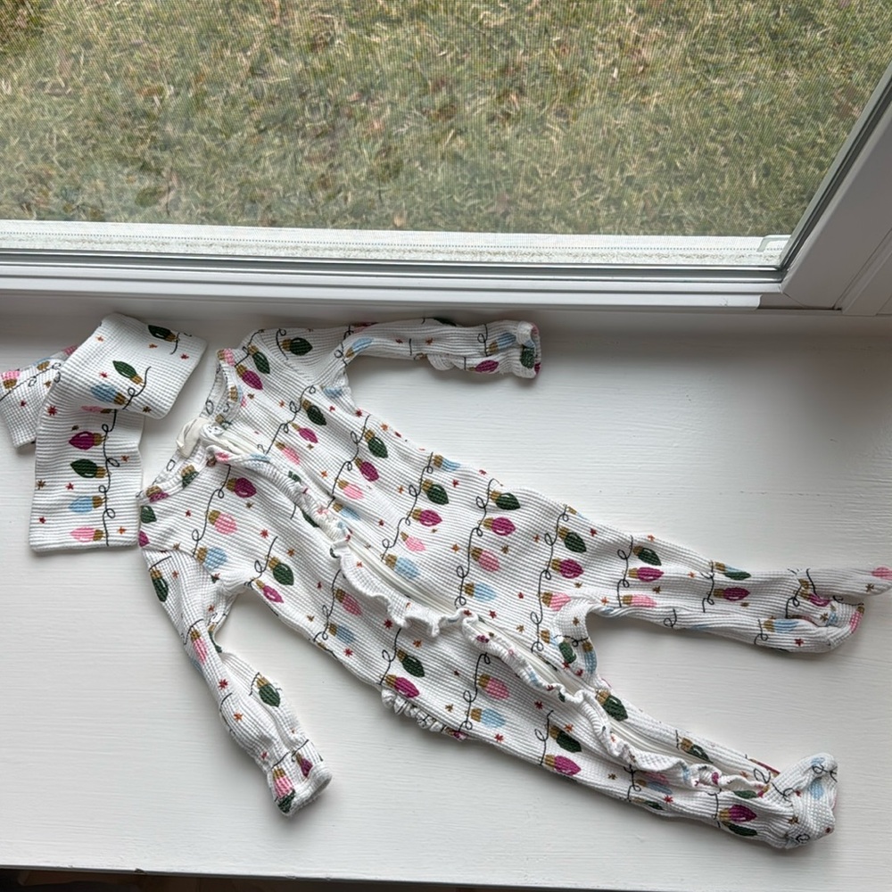 Spearmint Love Footie And Headband